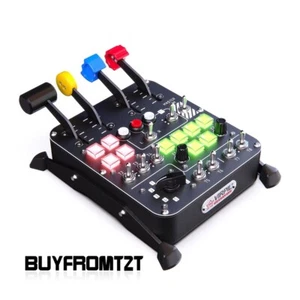 VPC Control Panel #3 Virpil Flight Game Simulation with 4 Digital Axis Levers - Picture 1 of 5