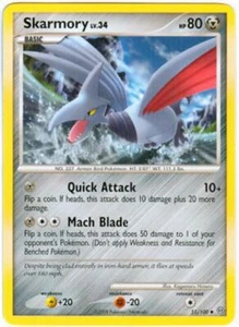 2x (pok-SF-051) Skarmory (U) Pokemon D&P Stormfront Card # 51 - Picture 1 of 1