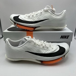 Nike Air Zoom Maxfly 2 Proto White Track Spikes HF7643-100 Mens 7.5 / Womens 9 - Picture 1 of 7