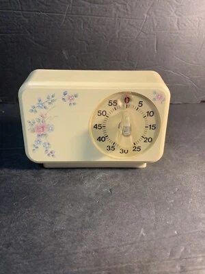 PFALTZGRAFF TEMPORIZADOR DE COCINA ROSA DE TÉ ¡¡¡RARO!!!  FUNCIONA PERFECTAMENTE F Foto 1 de 4