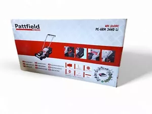 Pattfield Akku-Rasenmäher PE-ARM 3440 Li mit 2x20 V 2 Ah - Akkus und Ladegerät - Bild 1 von 1
