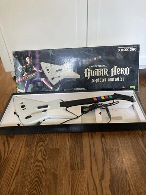Guitar Hero Xbox 360 X-Plorer Xplorer Wired Controller 95055 RedOctane -Works! - Image 1 of 4