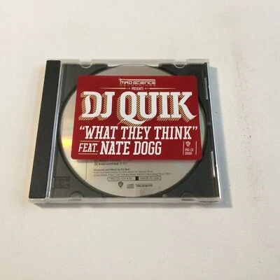 DJ Quik What They Think PROMO CD RARE Gangsta Rap '03 Warner Bros. PRO-CD-101416 Foto 1 de 3