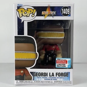 FUNKO POP - STAR TREK - GEORDI LA FORGE 1409 - CONVENTION 2023 - NEW Limited E. - Picture 1 of 10