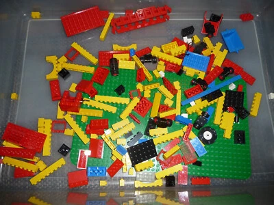 1974 Vintage Lego 580 Brick Yard - Complete minus 3 pieces w/manual.  Good color - Image 1 of 4