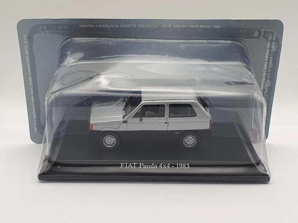 Fiat Panda 4x4 1983 Norev 1/43 Argento - Immagine 1 di 3