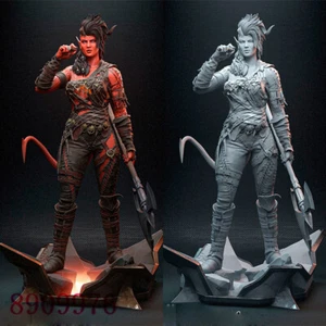 Karlach Baldur's Gate Impresión 3D Figura Modelo Escultura GK Kit en Blanco - Imagen 1 de 9