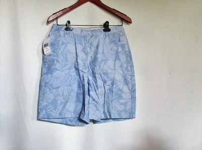 Nuevo NUEVO CON ETIQUETAS Tommy Hilfiger Azul Tropical Floral Bolsillos Delanteros Planos Pantalones Cortos 8 $49.95 Foto 1 de 4