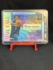 Anthony Edwards 2021/22 Illusions Mail Call Basketball Card