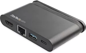 StarTech USB-C Hub Thunderbolt Docking Station 4K HDMI 100W PD Ethernet - New - Picture 1 of 11