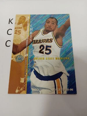 1995-96 Fleer  #57 Chris Gatling Golden State Warriors - Image 1 of 2