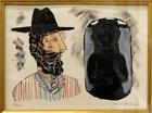 Max Papart, A Rabbi, Lithograph, signed and numbered in pencil
