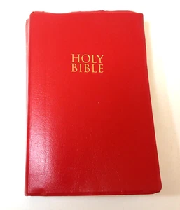 NIV Gift and Award Bibel Lederoptik Rot Gold Buchstaben 2011 - Bild 1 von 7