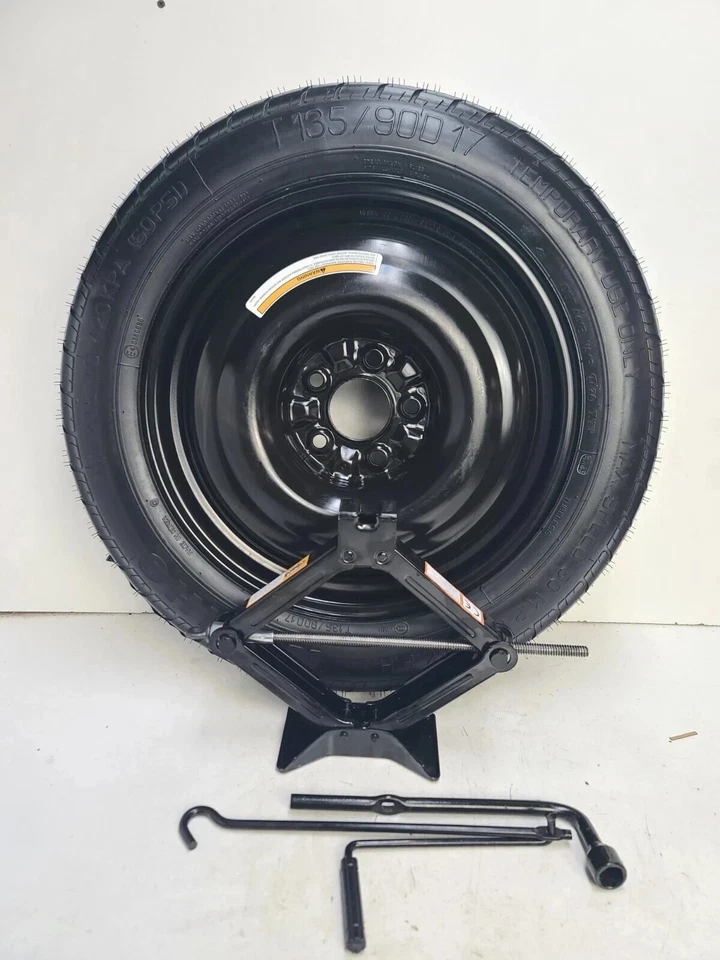 Spare Tire 17'' W/Jack Kits Fits : 2024-2025 NISSAN Kicks Compact Donut...,,,.. - Image 1 of 4