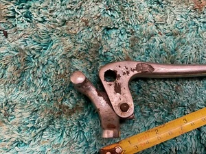 vintage veteran brake lever motor cycle ajs bsa rudge triumph solid 1930’ - Picture 1 of 3