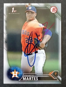 2016 Bowman SIGNED: Francis Martes, ORIOLES #BP34 - Picture 1 of 1