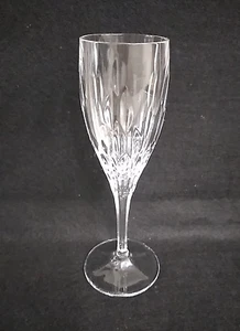 Crystal Champagne Flute Toasting Glass 6-1/2" tall Top Quality holds 3 oz - Picture 1 of 6