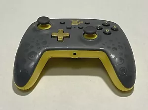POWER A Nintendo Switch Controller -GRAY YELLOW MODEL: 1510836-01 (NO CABLES) - Picture 1 of 5