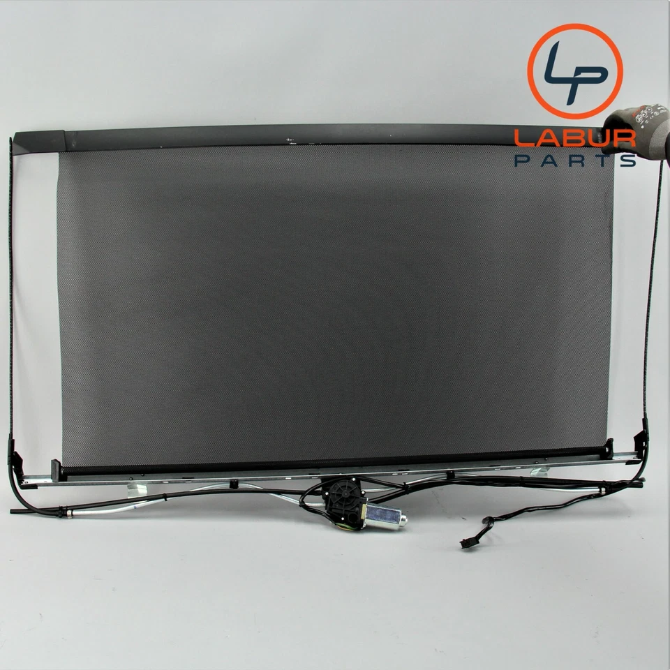 Persiana de rolo W218 12-18 Mercedes CLS Class janela traseira sombra solar com motor Z2713 - Imagem 1 de 4