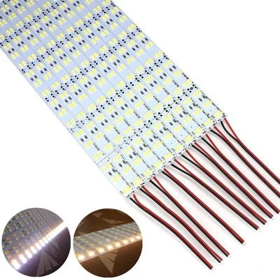 LED Hard Rigid Strip Light 5630 Double Row 10pcs 72leds SMD Super Bright DC12V - Image 1 of 4