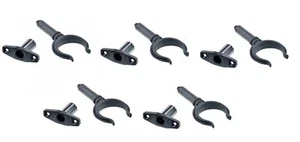 5x Ruderbuchse + Rudergabel Ø 51mm Ruderführung Ruderhalter Paddelhalter Boot    - Bild 1 von 3