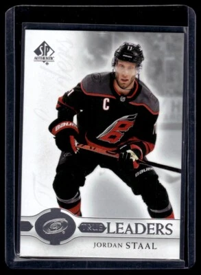 2020-21 SP Authentic True Leaders Jordan Staal Carolina Hurricanes #TL-JS - Image 1 of 2