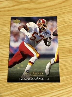 1995 Upper Deck #147 Ken Harvey Washington Redskins - Image 1 of 2