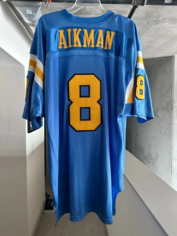Troy Aikman UCLA Jersey: Blue Collegiate 1987-1988 SZ 52 Cover
