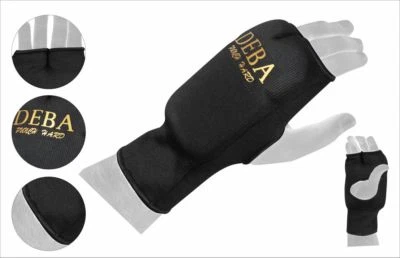Deba Boxen Innenhandschuhe MMA Stanzen Muay Thai Karate mit Gelpolsterung DE - Bild 1 von 4