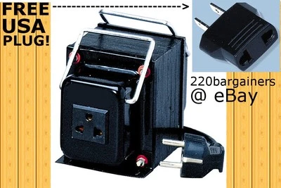 Simran 500 Watt NEW Step up down Voltage Converter Transformer 220v to 110v 500w - Image 1 of 4