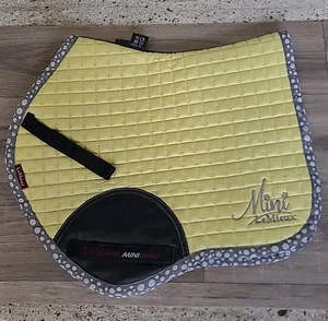 LeMieux Mini-Pro GP Saddlecloth, XS Size,Pale Yellow/Grey. (ref 262G) - Picture 1 of 7