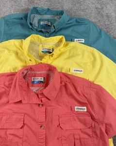 Magellan Outdoors Fish Gear Shirt Men XL Bundle Of 3 Vented Fishing Button Down - Picture 1 of 12