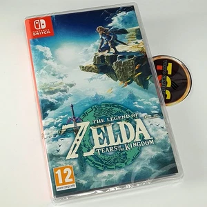 The Legend Of Zelda Tears Of The Kingdom Switch FR Physical Game In EN-FR-DE-ES- - Picture 1 of 7