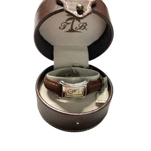 NIB Tommy Bahama Swiss Watch TB2089 Leather Band Swiss Movement Womens 22mm - Picture 1 of 13