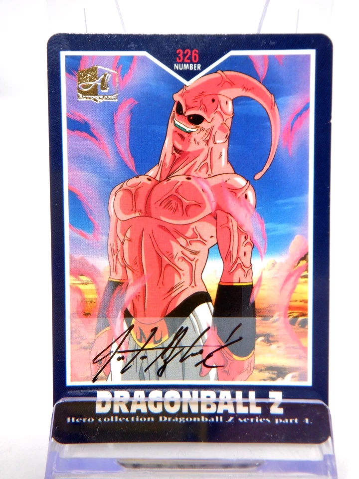 Dragon Ball Z CCG DBZ - Super Majin Buu Autographed Card SIGNED - Image 1 of 4