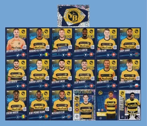Adesivo ufficiale BSC Young Boys Team 2023/24 Topps UEFA Champions League - Foto 1 di 2