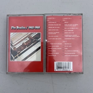 The Beatles 1962-1966 Cassette Capitol Two Tapes GUC 2 Volume Set - Picture 1 of 3