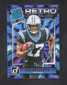 Panini Donruss Xavier Leggette #13 RC 2024 clasificación retro novato Carolina Panthers - Imagen 1 de 3