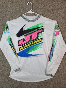 CAMISA CAMISETA VINTAGE MUY RARA JT RACING EE. UU. MOTOCROSS TALLA GRANDE - Imagen 1 de 12