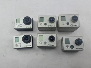 Lot of 6 - Go Pro Hero 3, 2, 1 - Untested - Picture 1 of 7