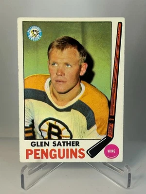 1969-70 Topps - Glen Sather #116 Wearing Boston Bruins Jersey - Image 1 of 2