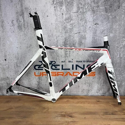 2012 Time RXR Ulteam Small (54.5cm TT) Rim Brake Carbon Frameset 700c 1746g - Image 1 of 4