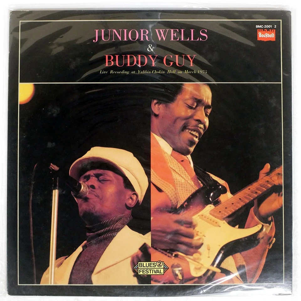 JUNIOR WELLS & BUDDY GUY S/T BOURBON BMC2001 Japan VINYL 2LP Foto 1 de 1