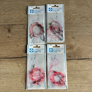 4 x Gemini Genie Sea Fishing Ready Rigs - Single Hook Pulley & Two Hook Bomber - Imagen 1 de 12