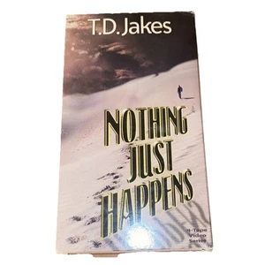 Nothing Just Happens ( 4 VHS ) Bishop T.D. Jakes Ministries Christianity - Foto 1 di 15