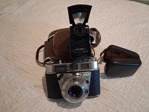 Appareil Photo Kodak Retinette IB  Objectif Rodenstock 📸 + Flash Agfalux - Picture 1 of 18
