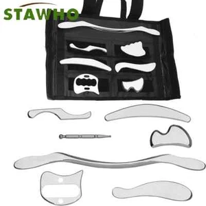 1/4/5/7pcs Stainless Steel Gua Sha Scraping Massage Set Soft Tissue Mobilization - Picture 1 of 38