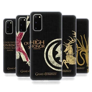 OFFICIAL HBO GAME OF THRONES HOUSE MOTTOS SOFT GEL CASE FOR SAMSUNG PHONES 1 - Picture 1 of 18