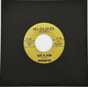 Silhouettes-Get A Job/I Am Lonely New & Unplayed 45 MINT (M) +Jukebox Strip - Picture 1 of 4