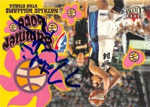 Natalie Williams autographed Basketball Card 2002 Fleer Ultra Summer Love #3SL - Picture 1 of 1